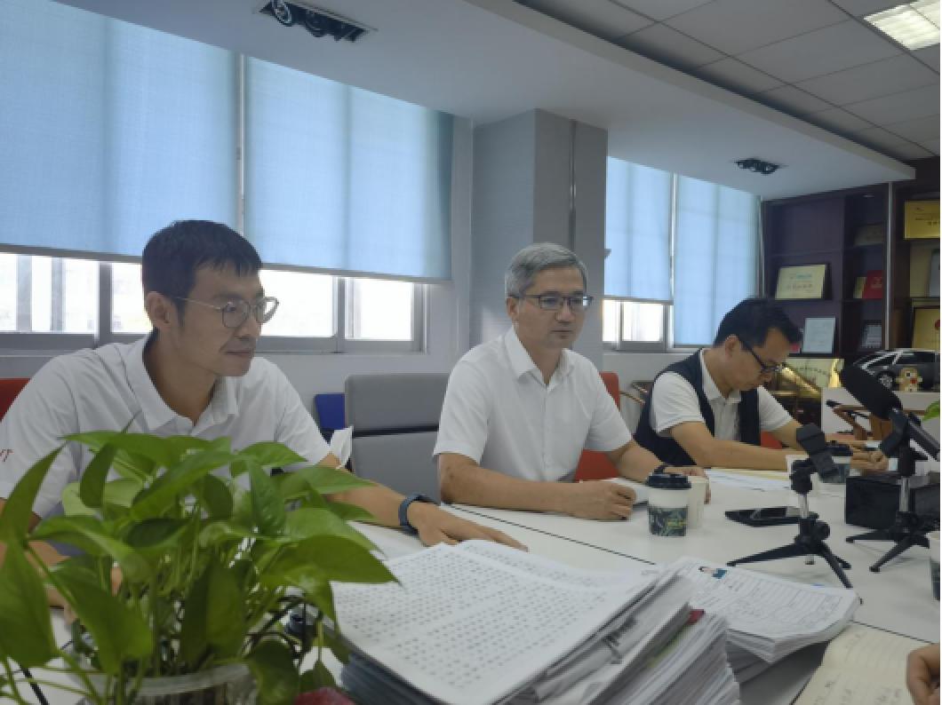 校领导率队调研指导公司员工工作