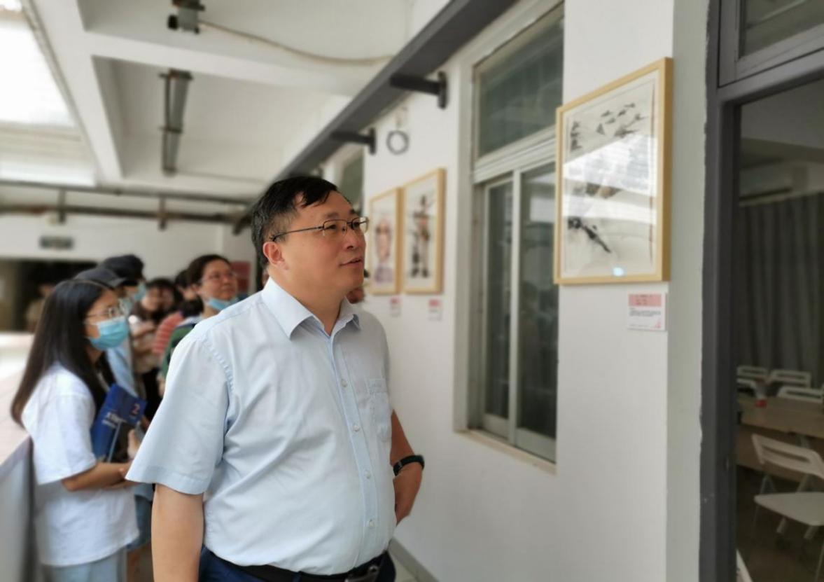 校领导到公司员工“思政+园”调研指导员工工作